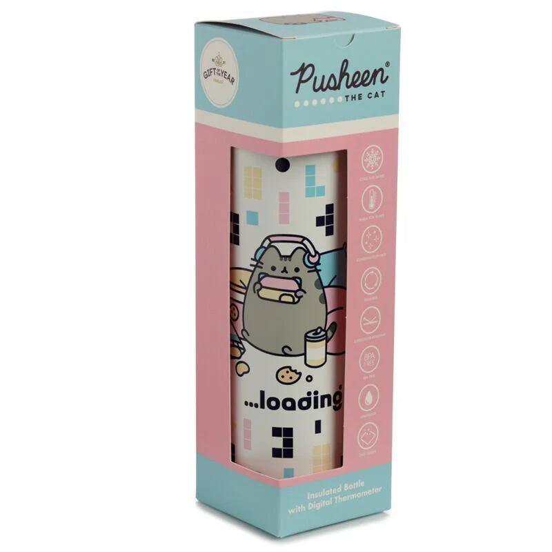 Botella Termo Gato Pusheen 450Ml