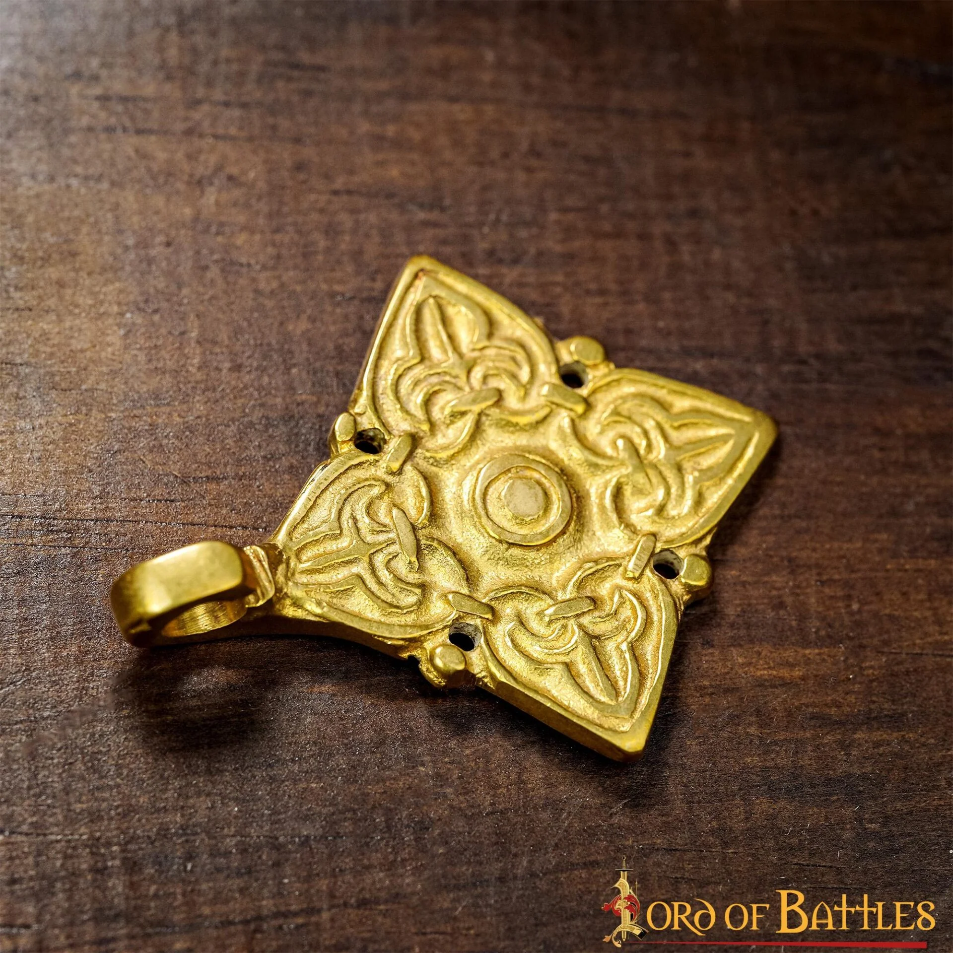 Broche de Latón Fundido para Caftán o Capa Vikinga / Rusa Histórica - Image 8