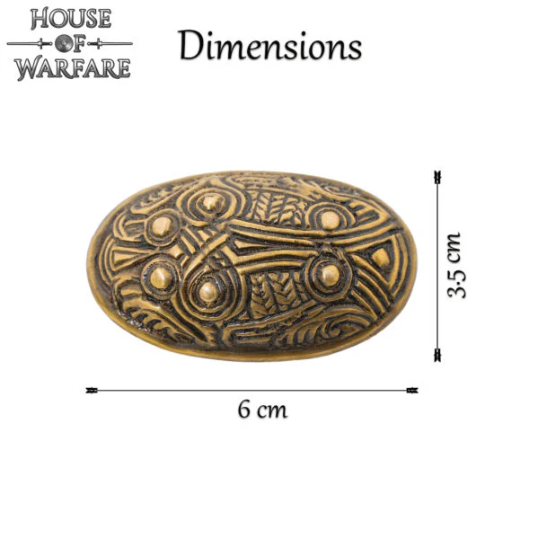 Broche de Latón Macizo Viking Hedeby - Image 6