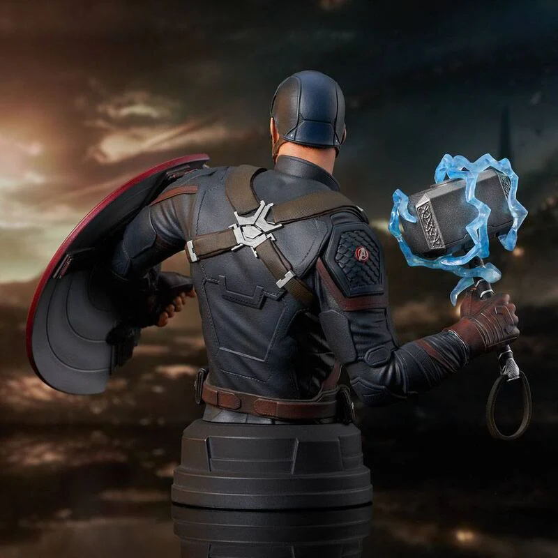 Busto Capitan America Endgame Vengadores Avengers Marvel 15Cm - Image 3