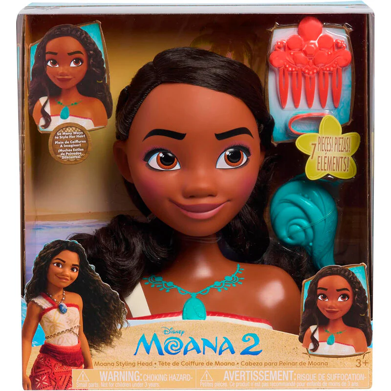 Busto Peinados Vaiana Moana 2 Disney - Image 4