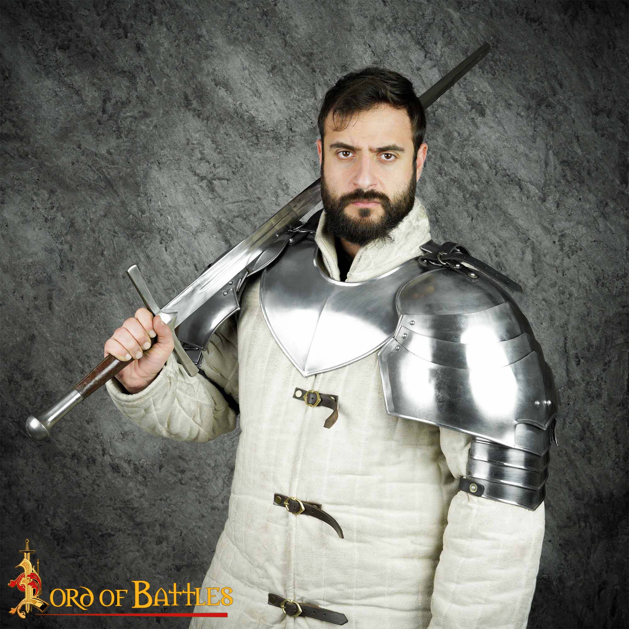 Caballeros Medievales Grandes Vengadores Pauldrons Calibre 20 - Image 2