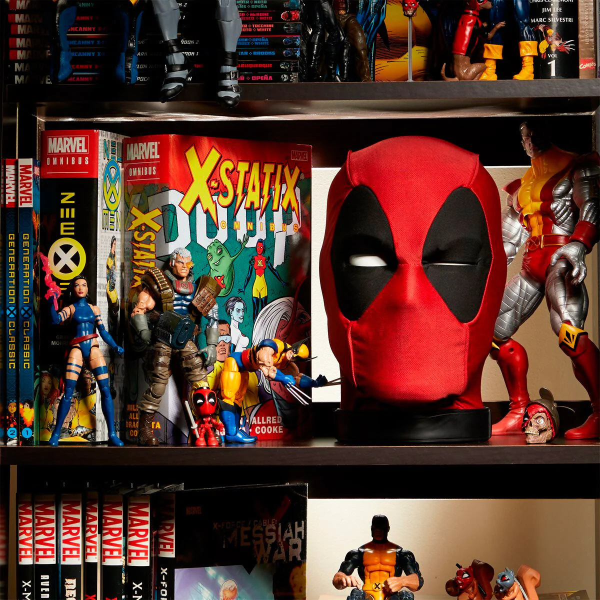 Cabeza Premium Interactiva Deadpool Marvel Legends Ingles - Image 4