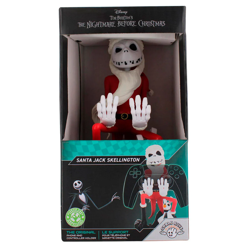 Cable Guy Soporte Sujecion Santa Jack Pesadilla Antes De Navidad Disney 20Cm - Image 5