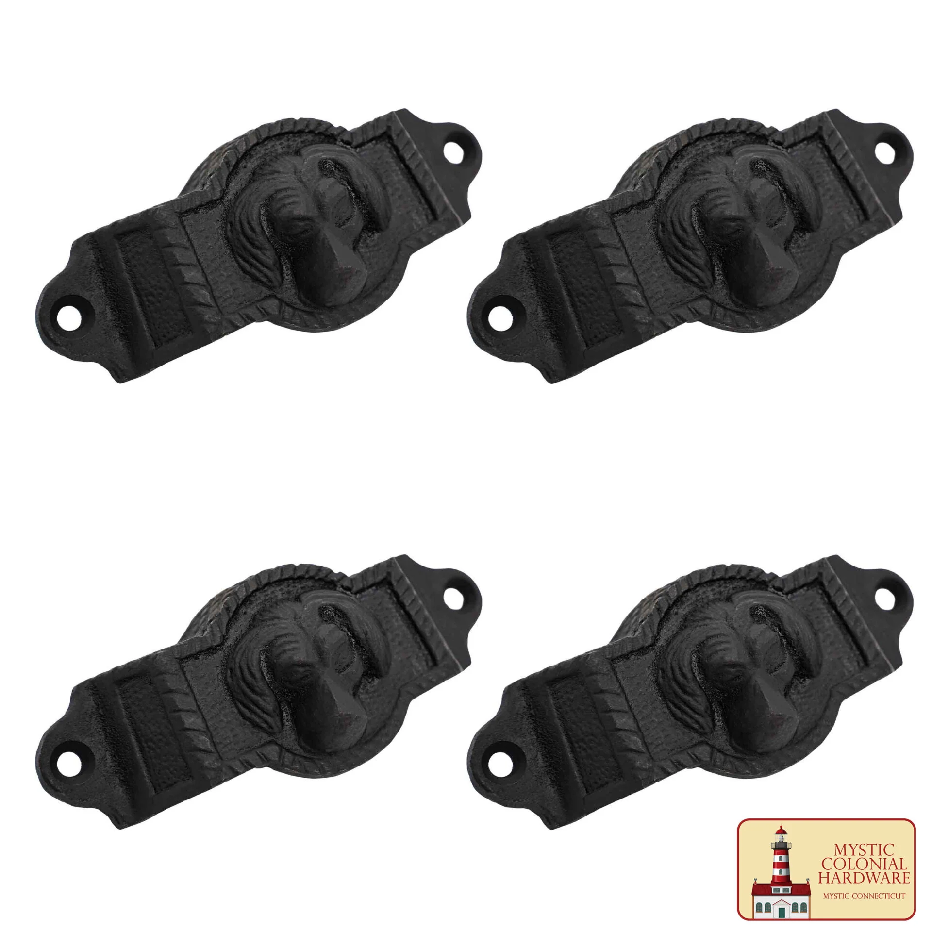 Cajón Tire Negro Plano Gabinete Taza Tirones Cocina Hardware Gabinete Manijas Negro Mate Cajón Manijas Tire - Image 4