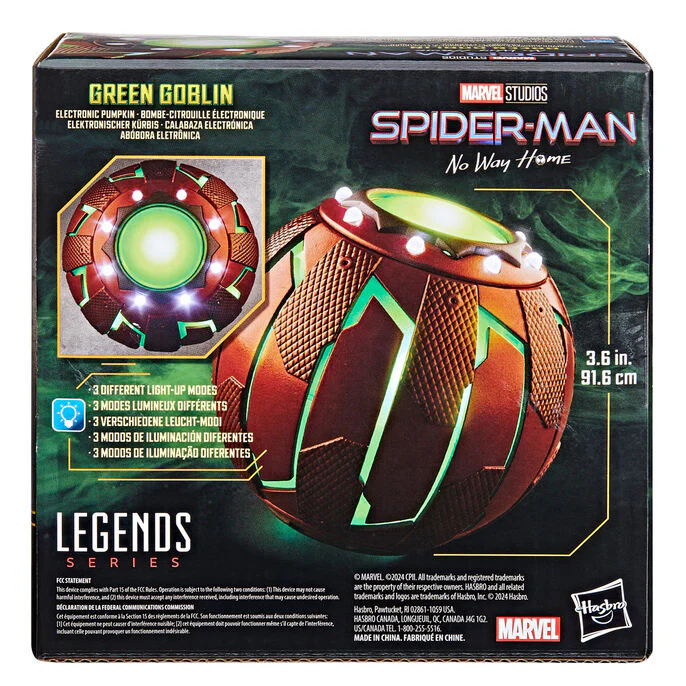 Calabaza Electronica Duende Verde Spiderman No Way Home Marvel - Image 10