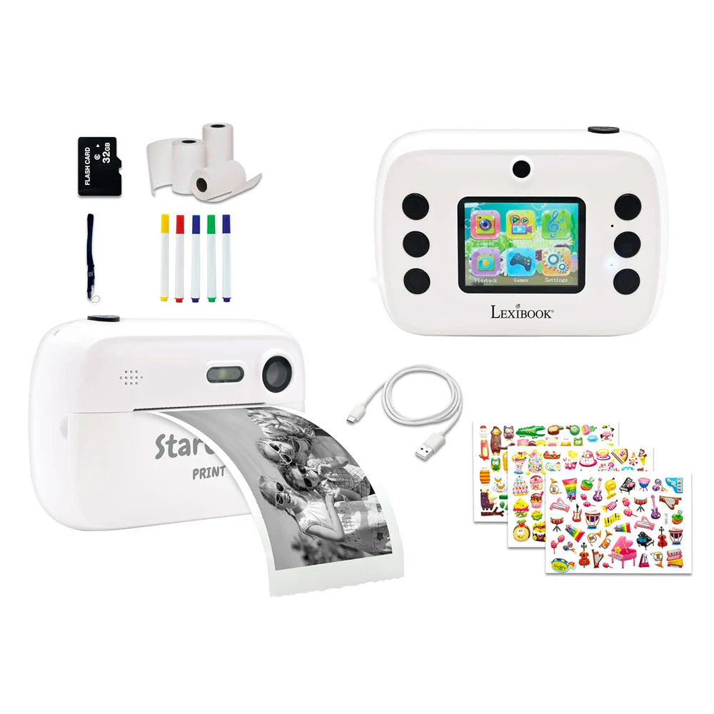 Camara Fotos Con Impresora Infantil