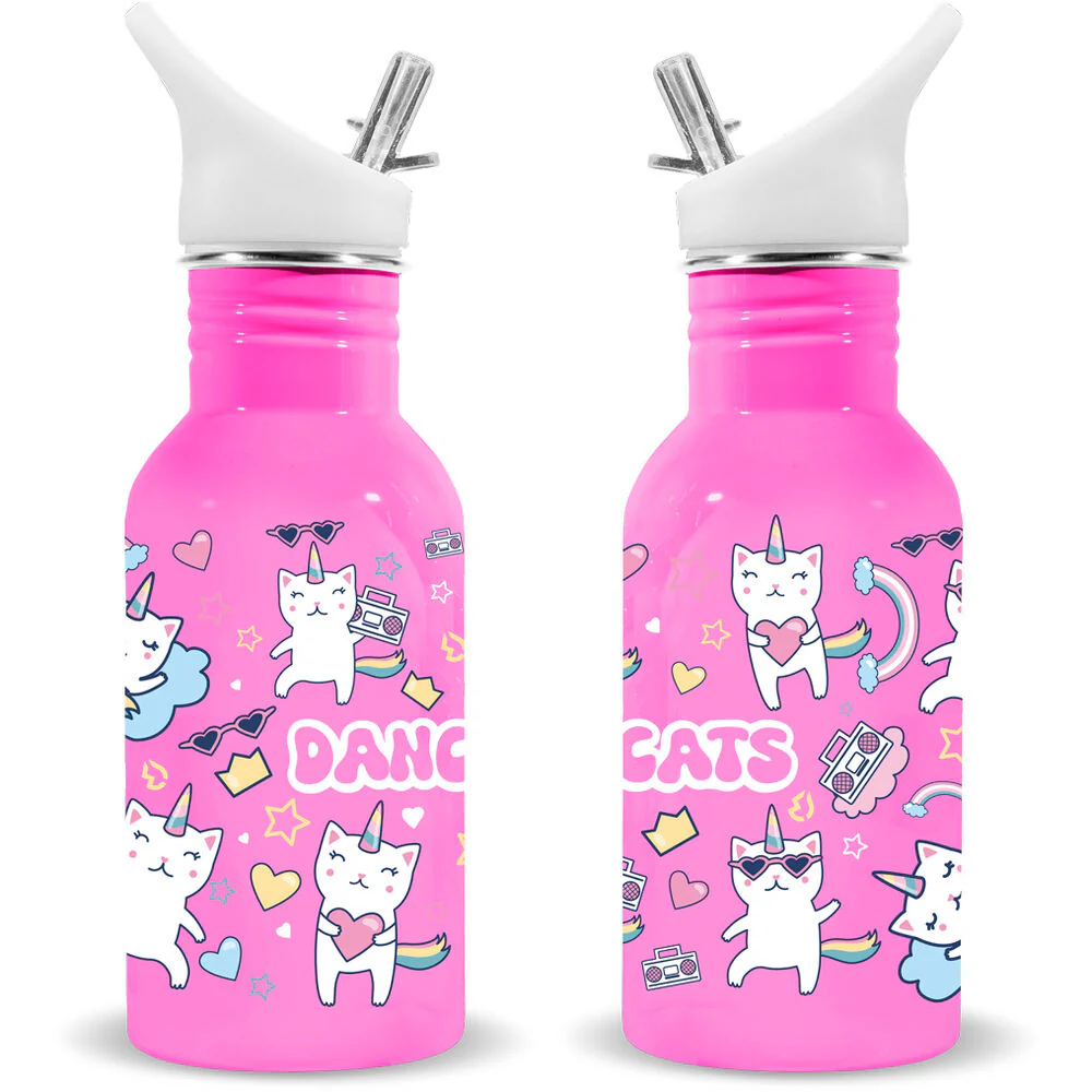 Cantimplora Acero Inoxidable Gatos Bailarines Water Revolution 500Ml - Image 2
