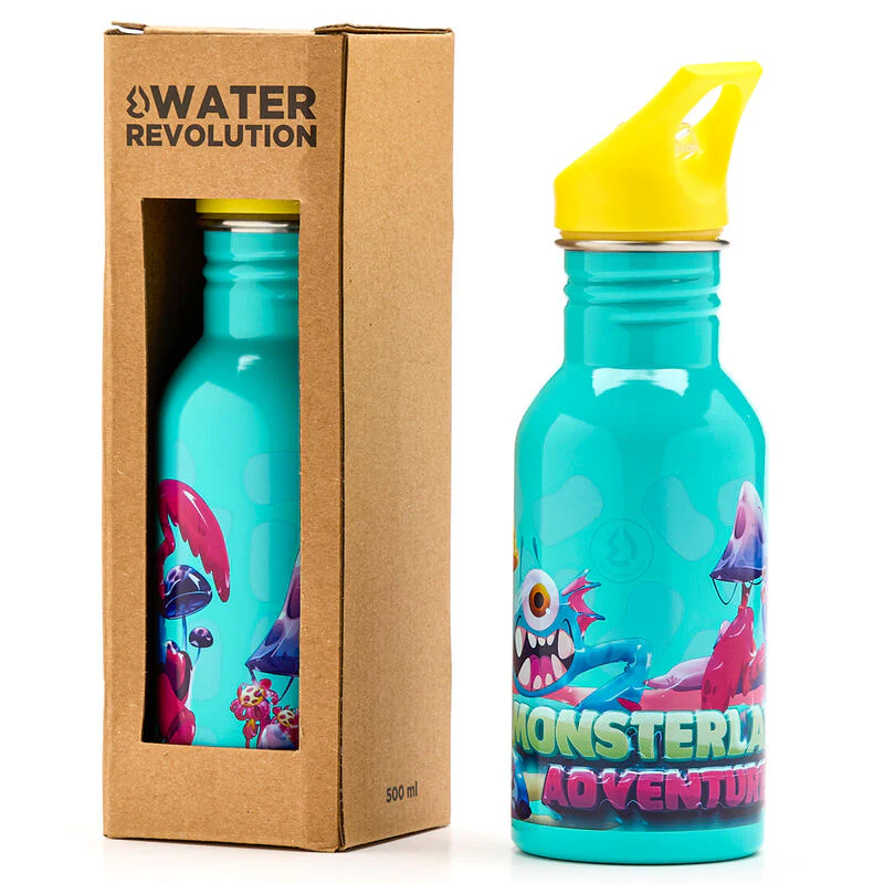 Cantimplora Acero Inoxidable Monsterland Water Revolution 500Ml - Image 2