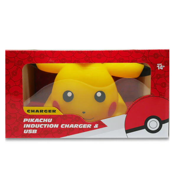 Cargador Inalambrico Smartphone Pikachu Pokemon - Image 4