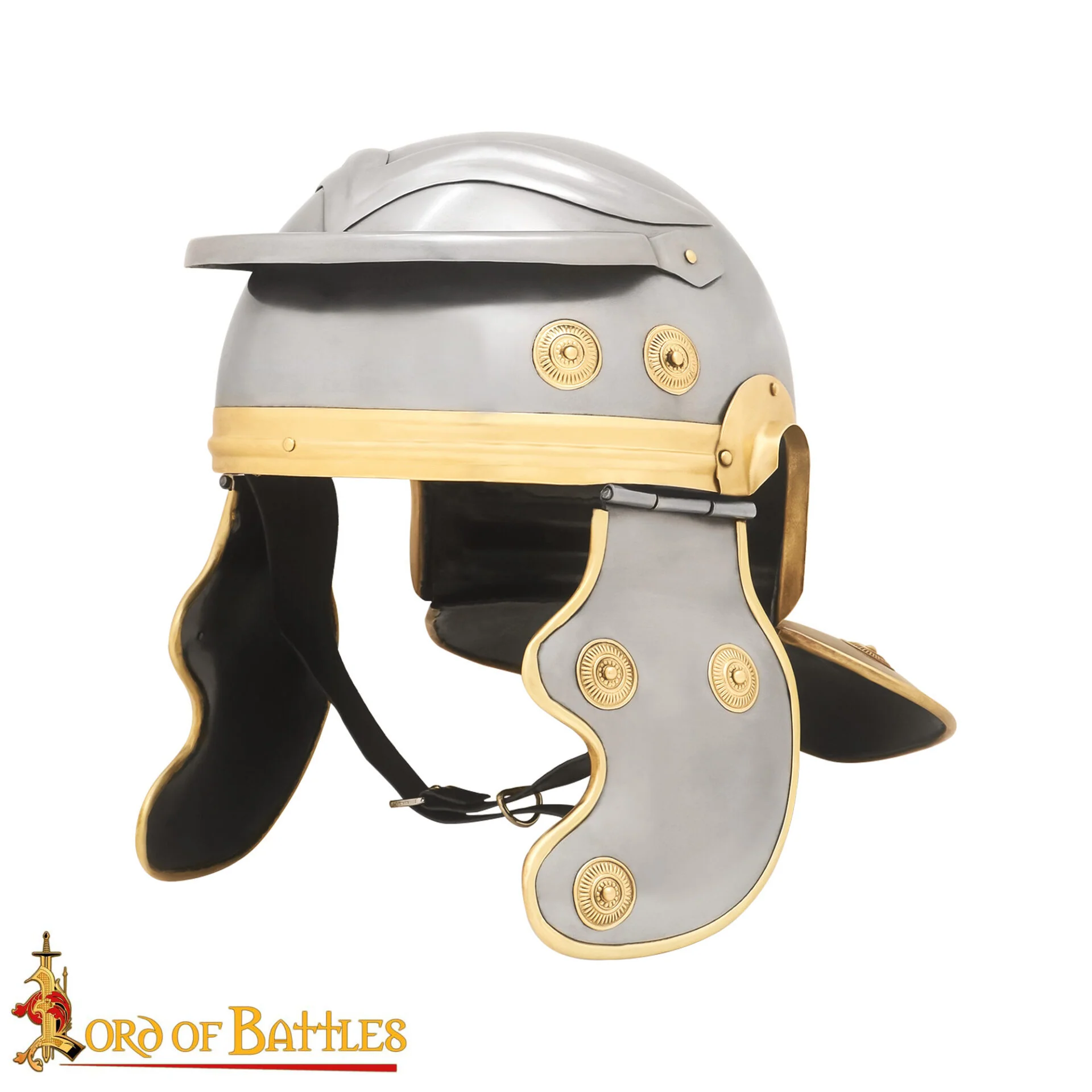 Casco de Acero de Legionario del Antiguo Imperio Romano - Image 4
