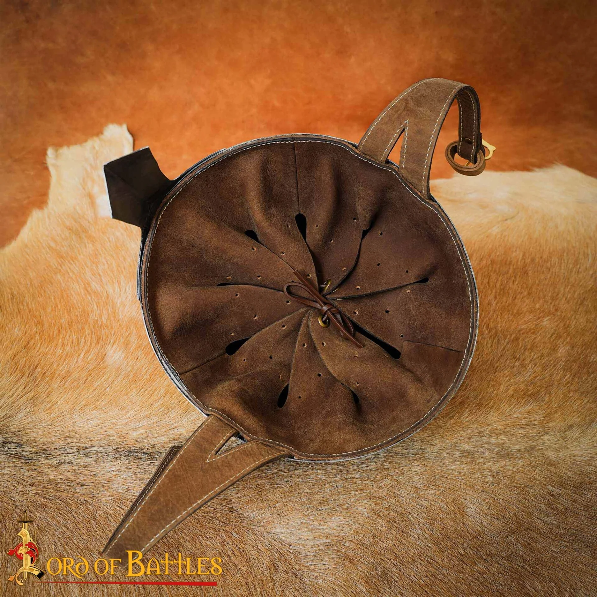 Casco Medieval Spangenhelm - Forro Cuero Artesanal - Image 6