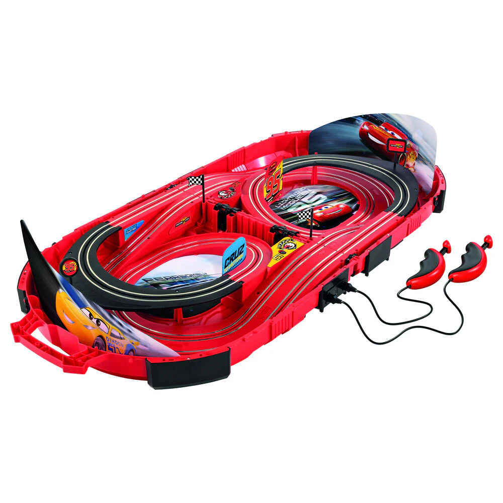 Circuito Carreras Race In A Case Cars Disney Pixar - Image 2