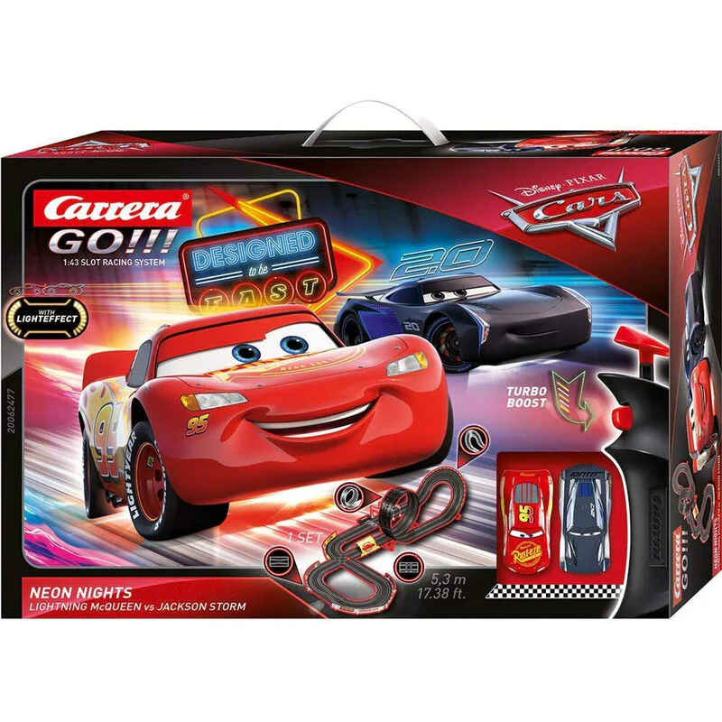 Circuito Carreras Rayo & Storm Cars Disney·pixar Luces