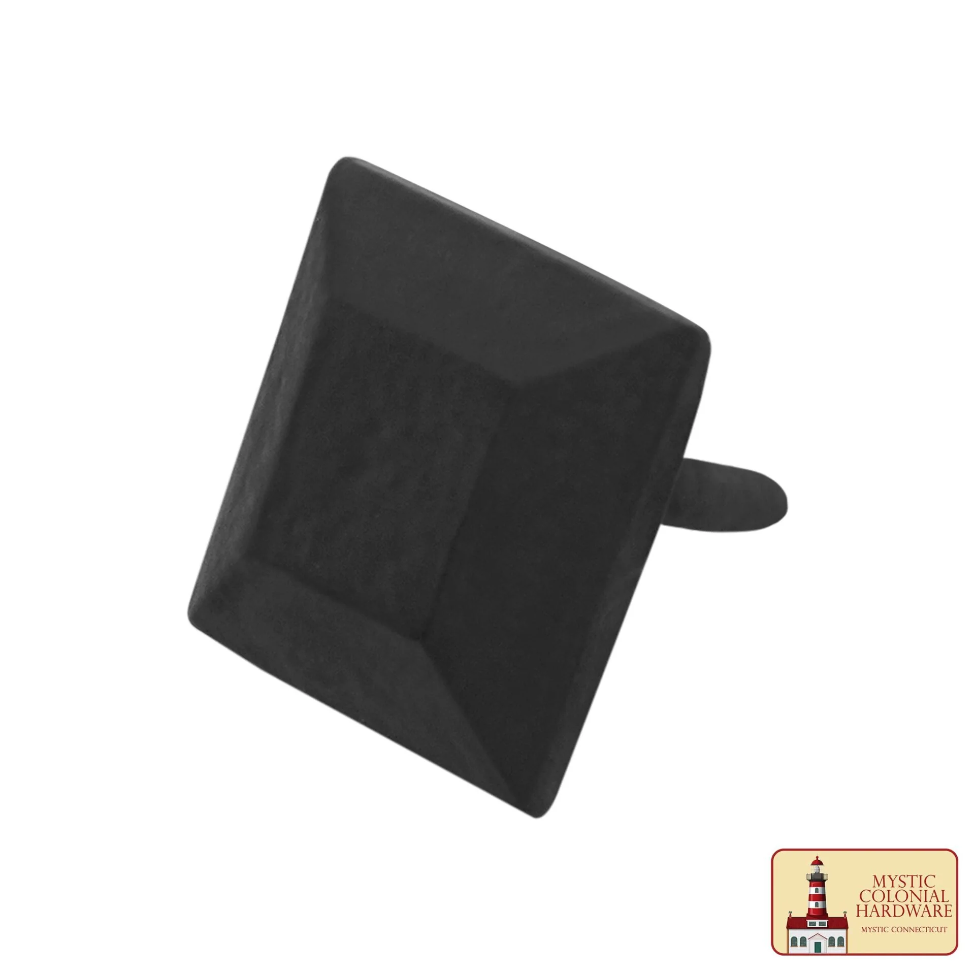Clavos Decorativos Clavos de Hierro Forjados a Mano - Pirámide Cuadrada de 1 Pulgada - Acabado Rústico Negro Texturado - Herrajes Antiguos para Puertas, Portones, Muebles, Gabinetes - Image 4