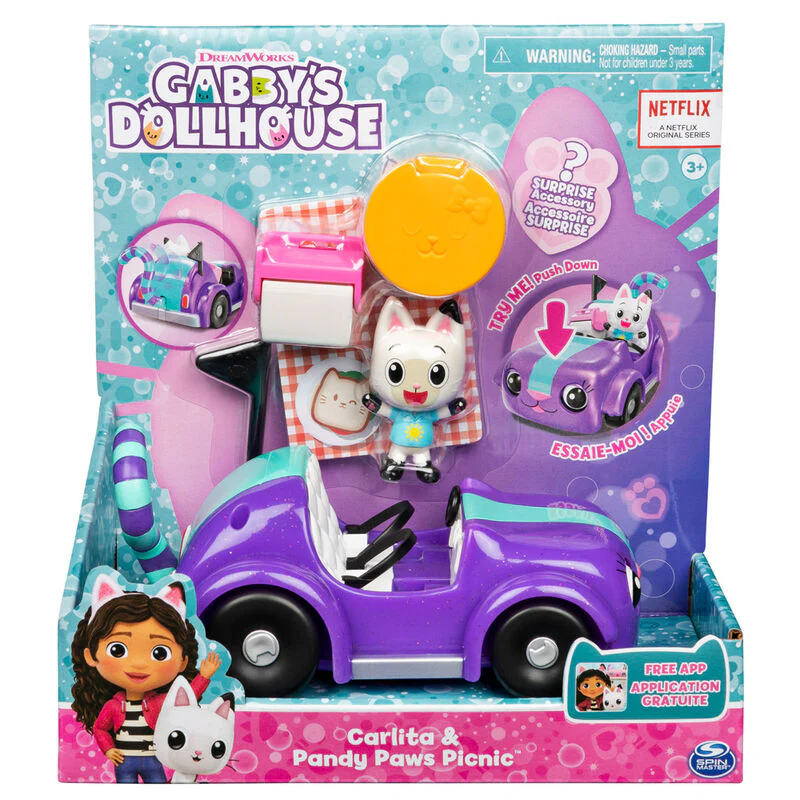 Coche Carlita La Casa De Muñecas De Gabby