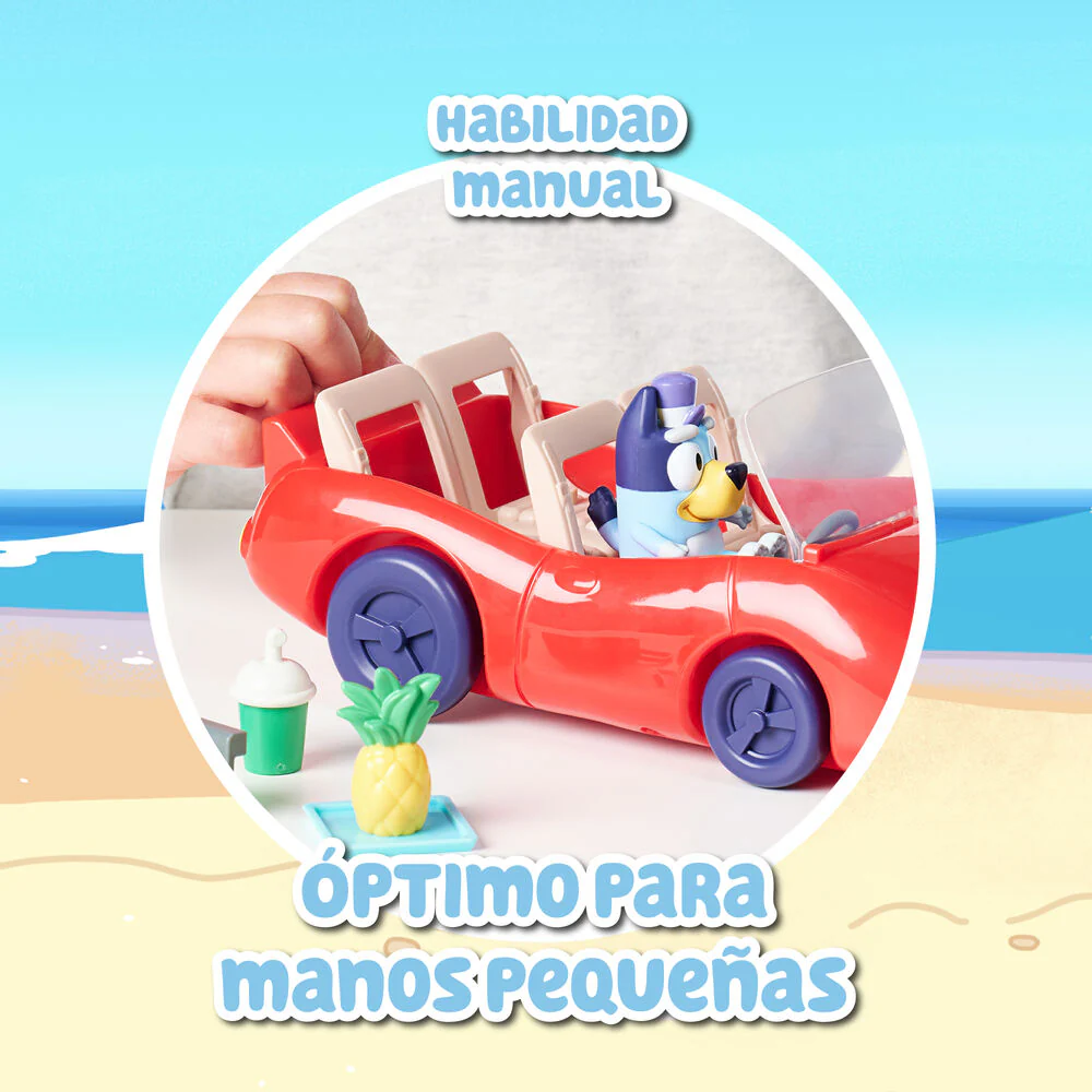 Coche Descapotable + Figura Bandit Bluey - Image 4