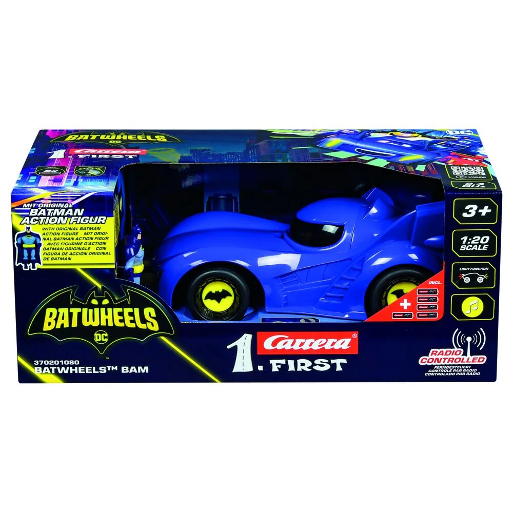 Coche Radio Control Bam Batwheels