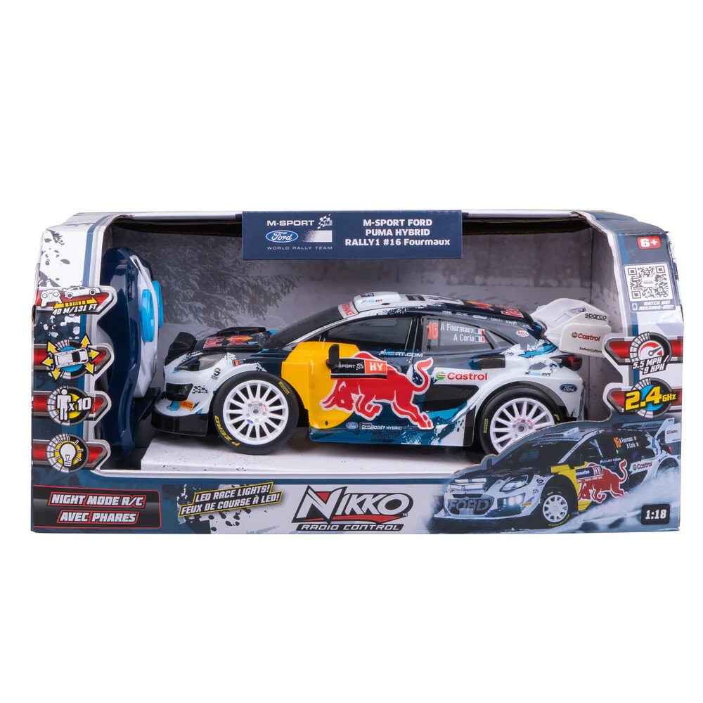 Coche Radio Control M-sport Ford Puma Hybrid Rally 1