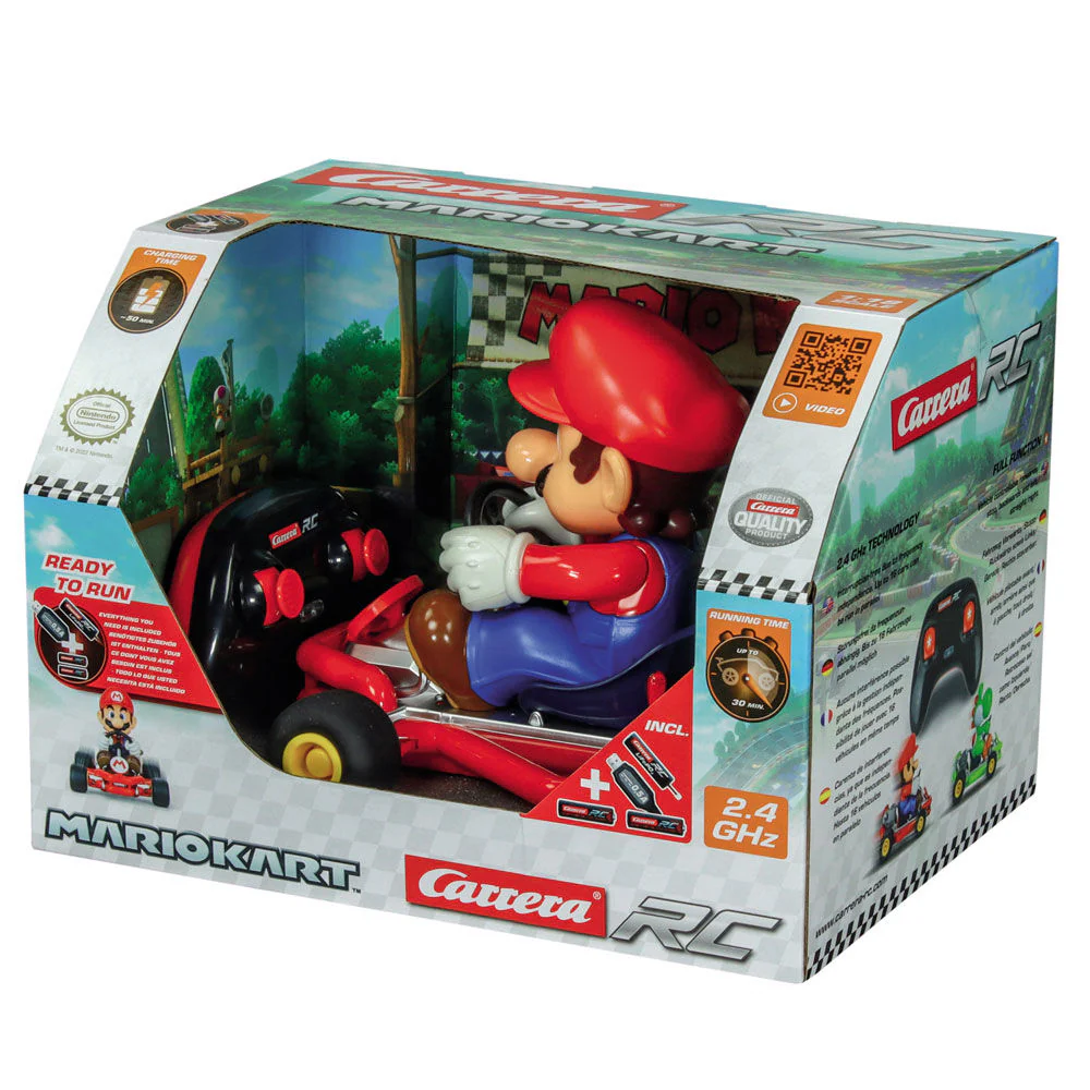 Coche Radio Control Pipe Kart Mario Kart