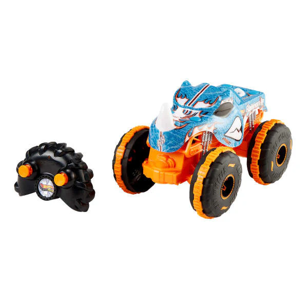 Coche Radio Control Rhinomite Monster Trucks Hot Wheels - Image 2