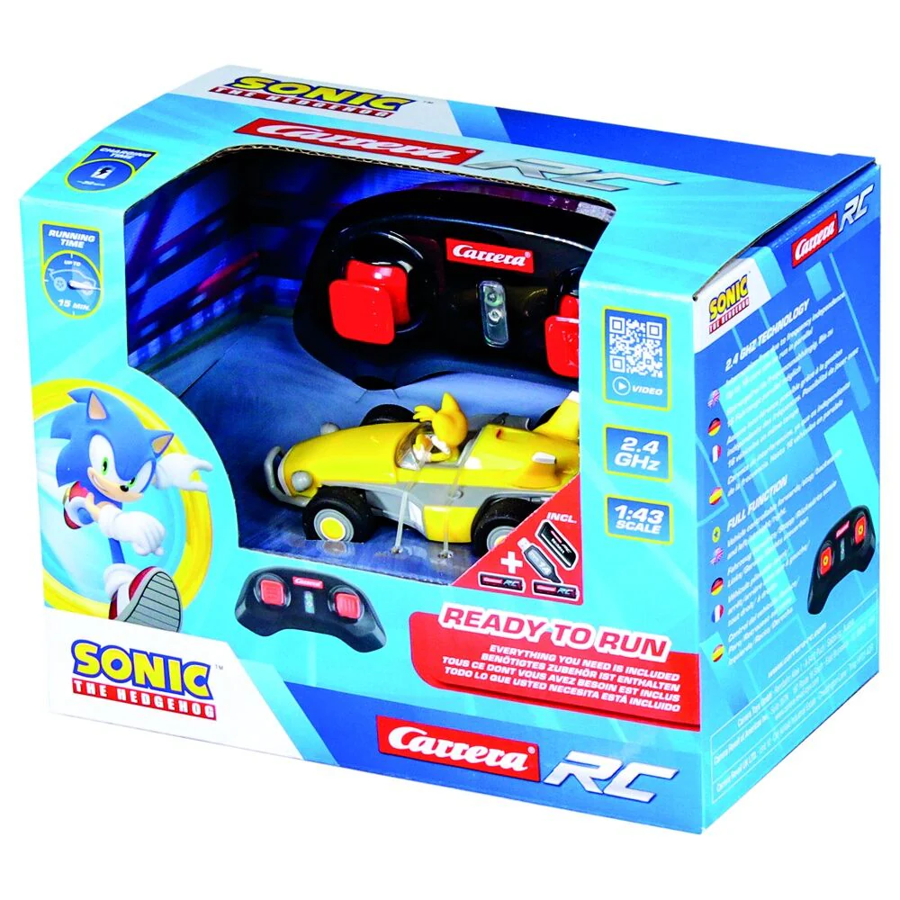 Coche Radio Control Tails Racing Rc Sonic The Hedgehog - Image 9