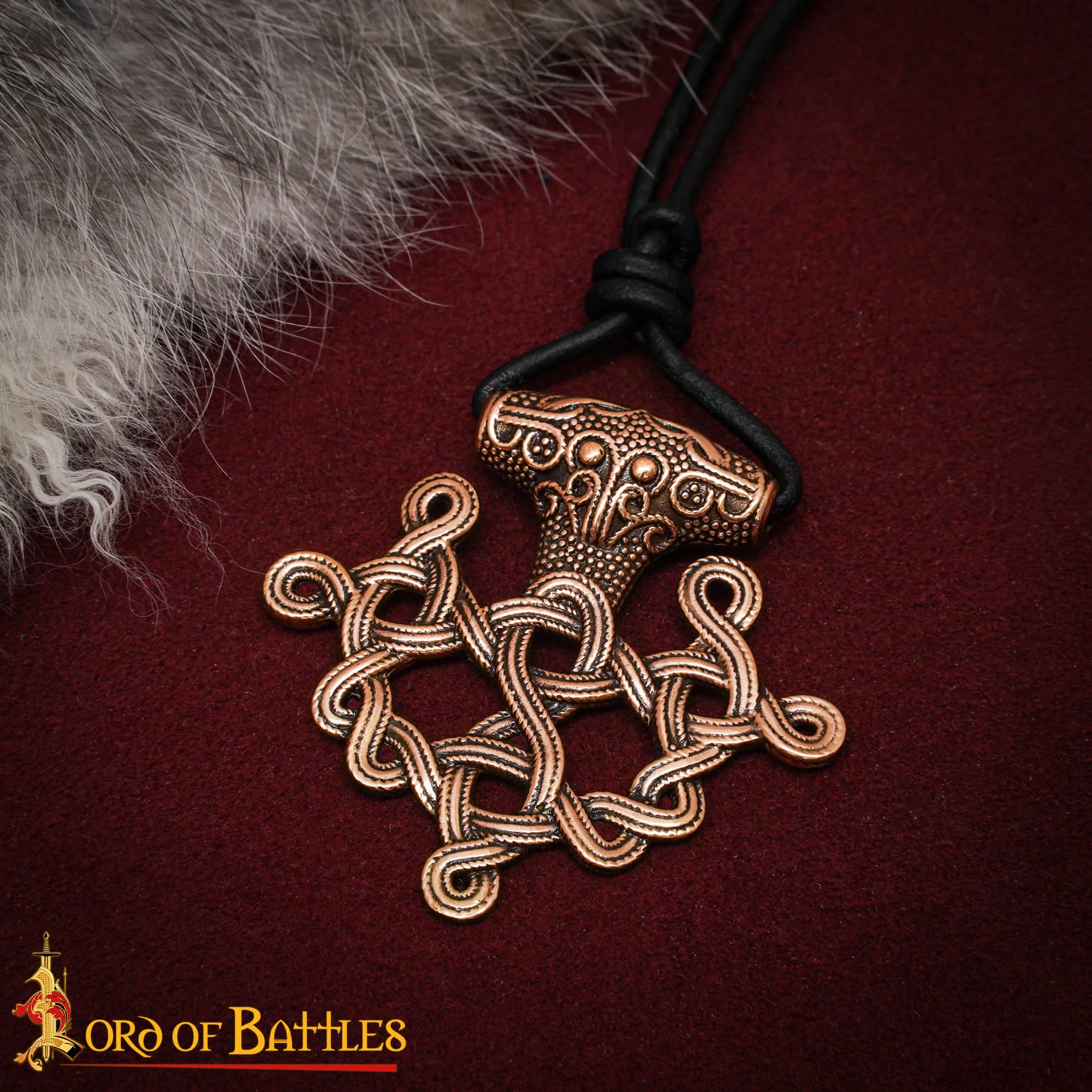 Colgante Cruz Vikinga Hiddensee Bronce Macizo con Cordón de Cuero | Diseño Nórdico del Siglo Ix - Image 12