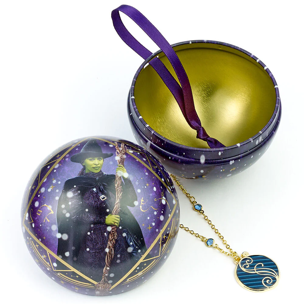 Colgante Elphaba + Bola De Navidad Wicked