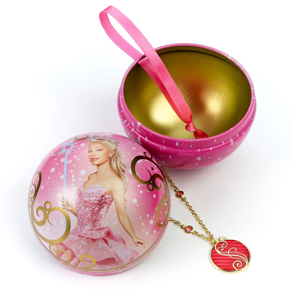Colgante Glinda + Bola De Navidad Wicked
