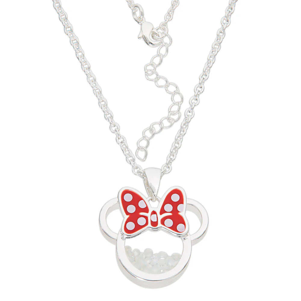 Colgante Octubre Minnie Disney Plata