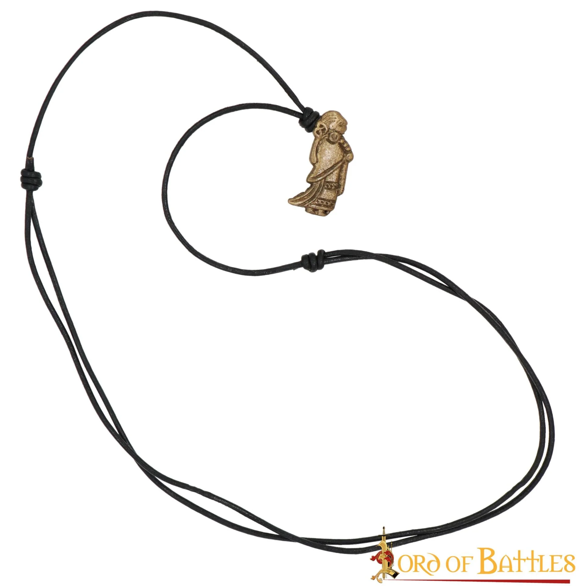 Collar Vikinga de Latón - Colgante Valquiria - Image 8