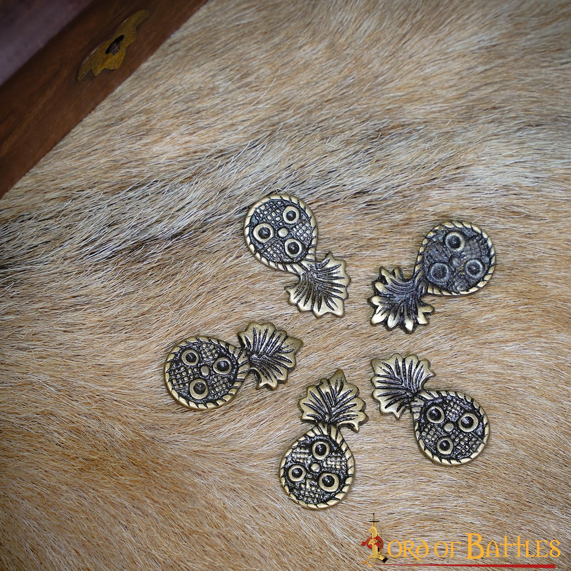 Conchos para Cinturón - Pack 5 Latón Antiguo - Image 14