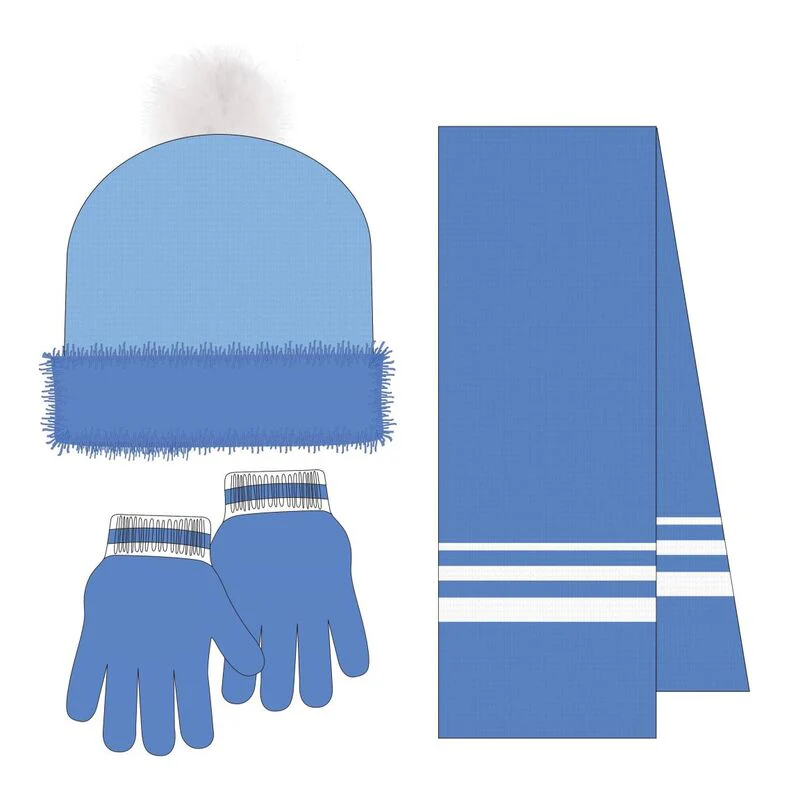 Conjunto Gorro Guantes Braga Cuello Frozen Disney - Image 2