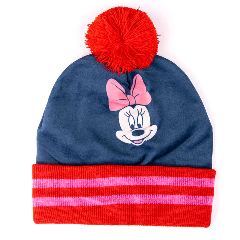 Conjunto Gorro Guantes Braga Cuello Minnie Disney 3 - Image 2