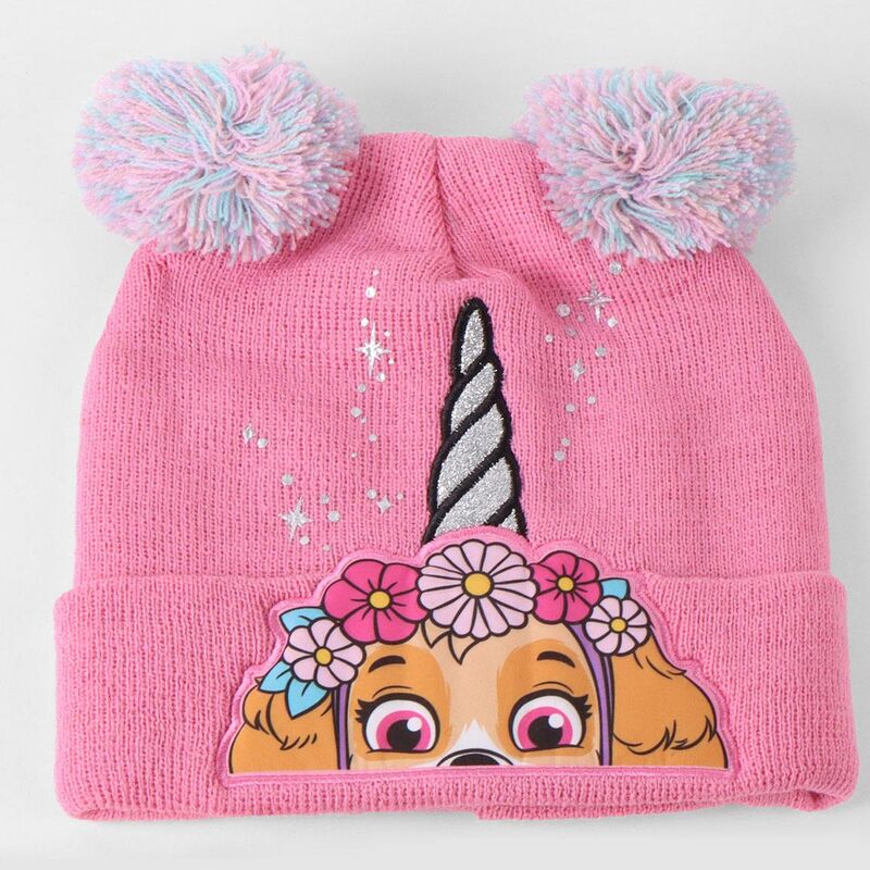 Conjunto Gorro Guantes Braga Cuello Skye Patrulla Canina Paw Patrol - Image 2
