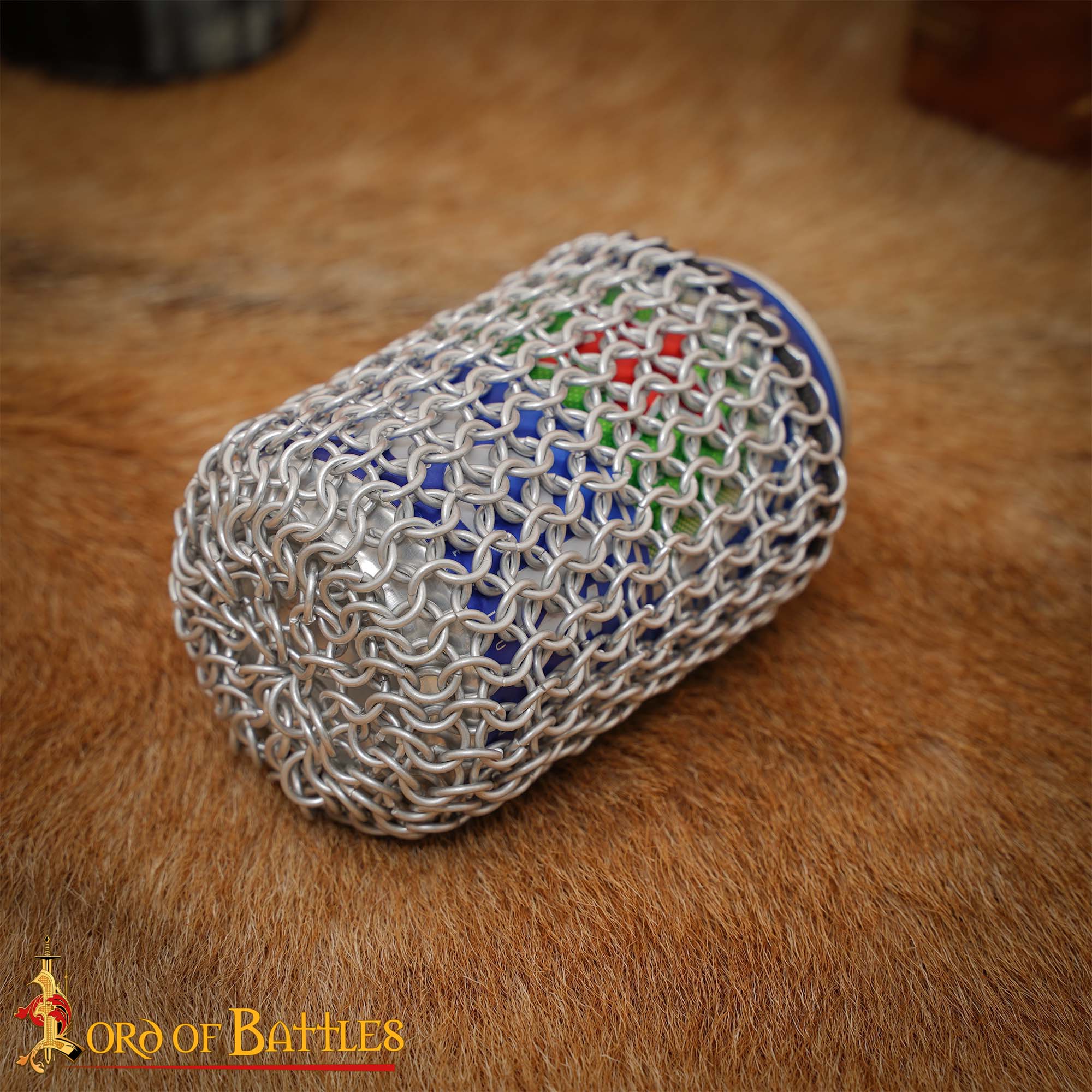 Cota de Malla Medieval - 8mm Butted Ring - 16 Gauge, Aluminium - Ideal For Chainmail Diy & Repairs - Image 6