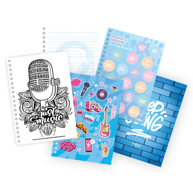 Cuaderno A5 Cantante Emma Wow Generation - Image 2