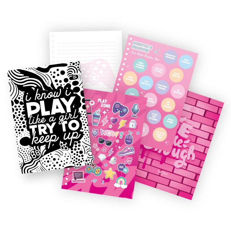 Cuaderno A5 Gamer Valentina Wow Generation - Image 2
