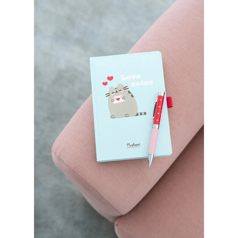 Cuaderno A5 Premium + Boligrafo Proyector Purrfect Love Pusheen - Image 5