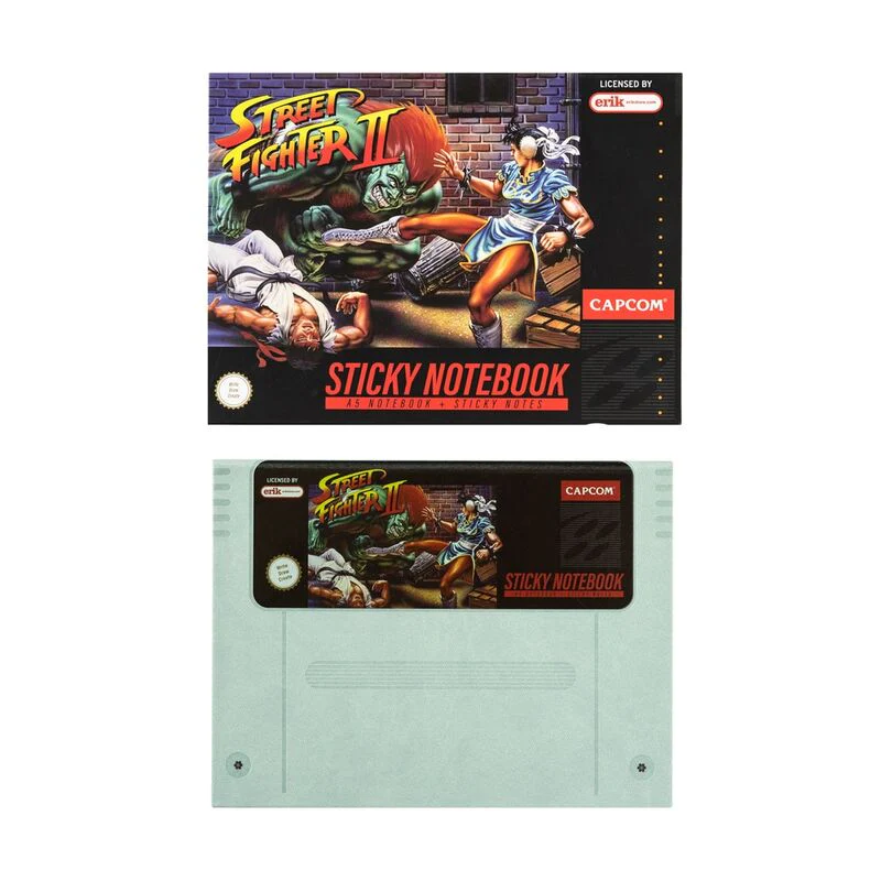 Cuaderno A5 Premium Sticky Notas Street Fighter - Image 2