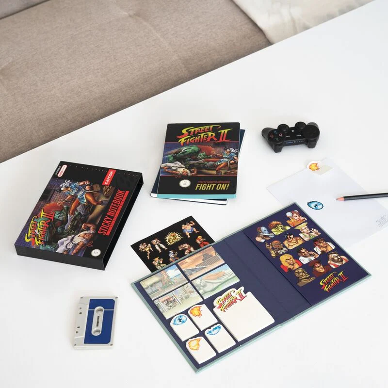 Cuaderno A5 Premium Sticky Notas Street Fighter - Image 4