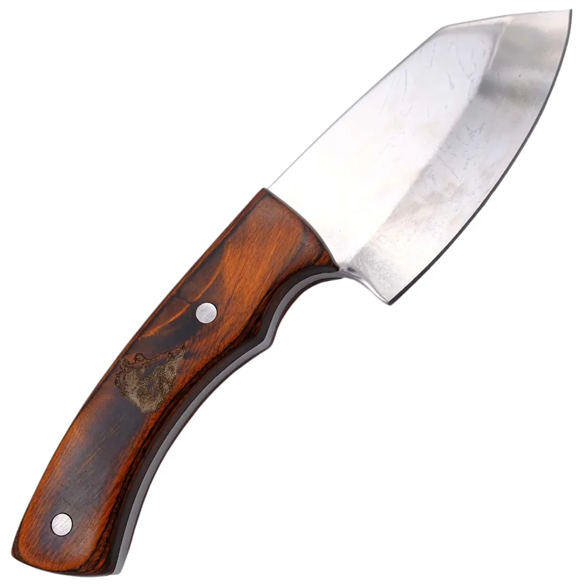 Cuchillo de Caza Third Acero 440 Brillo Espejo – Mango Pakkawood o Arce - Image 2