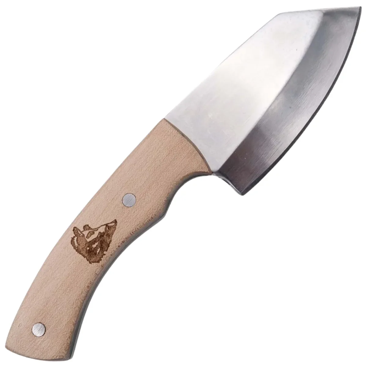 Cuchillo de Caza Third Acero 440 Brillo Espejo – Mango Pakkawood o Arce - Image 7