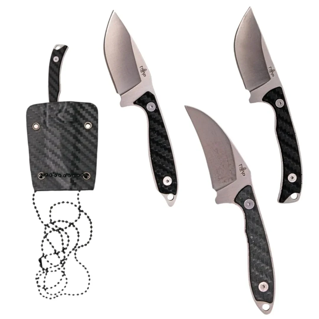 Cuchillo de Cuello Third - Mango de Kydex