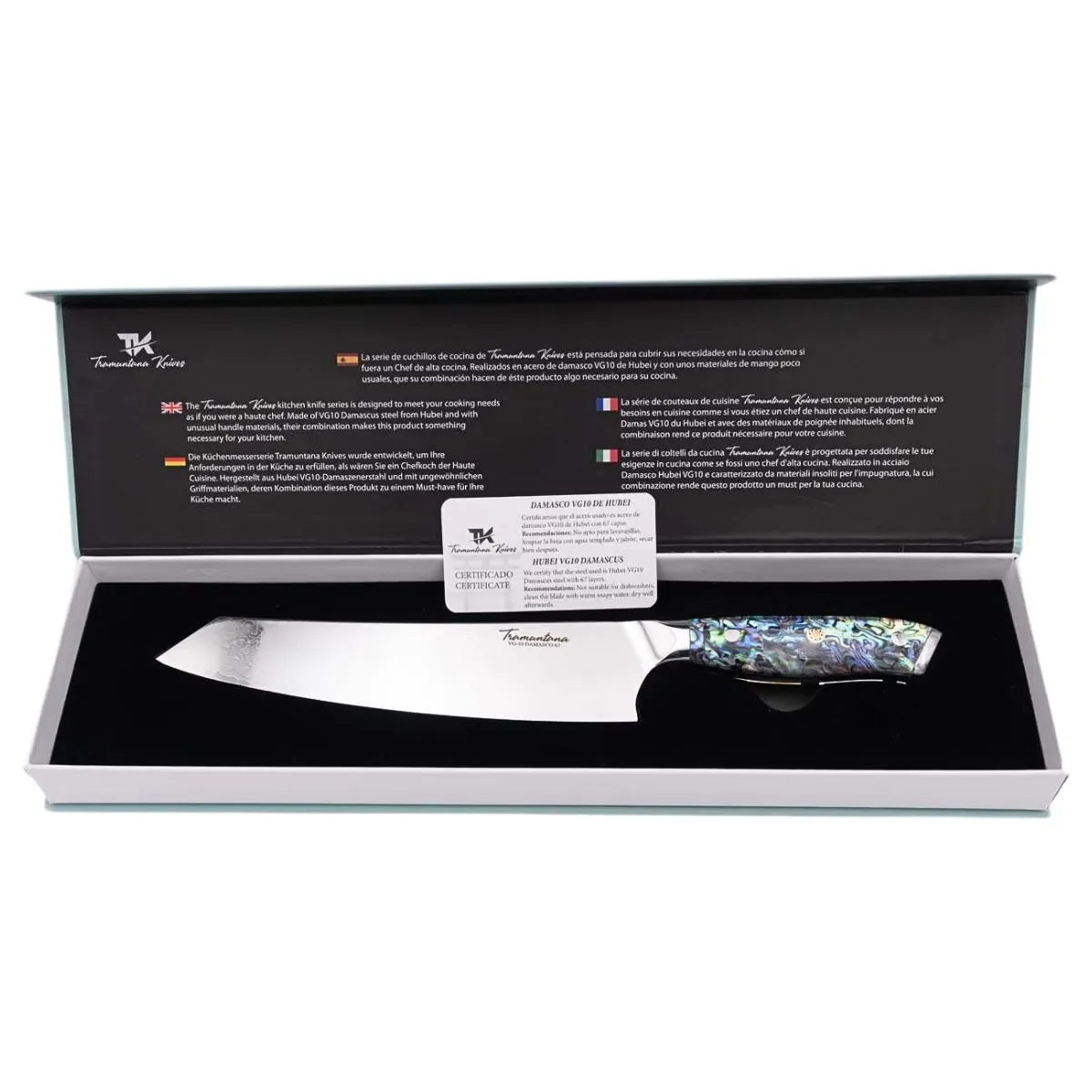 Cuchillo Kiritsuke Tramuntana Damasco VG10 67 Capas – Hoja 23 cm - Image 3