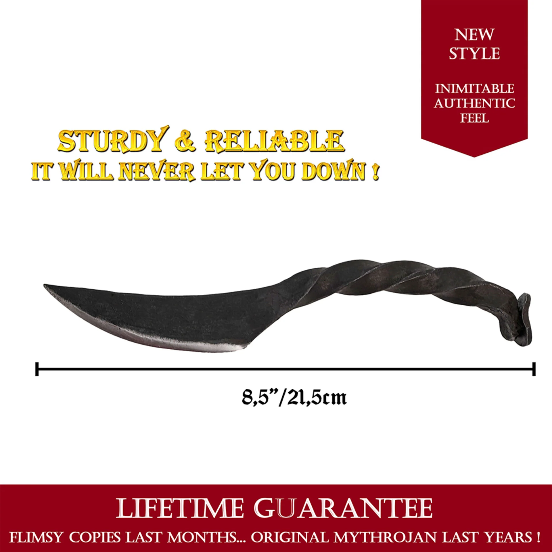 Cuchillo Mythrojan Twisted Railroad Spike - Image 3