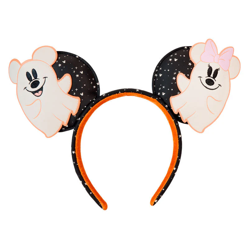 Diadema Orejas Floral Ghost Mickey & Minnie Disney Loungefly - Image 3