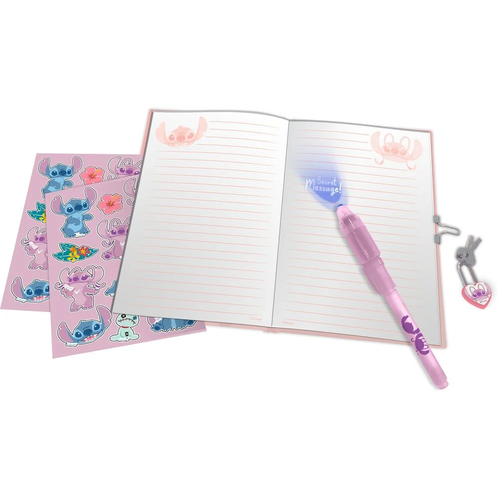 Diario + Boligrafo Magico Stitch Disney - Image 2