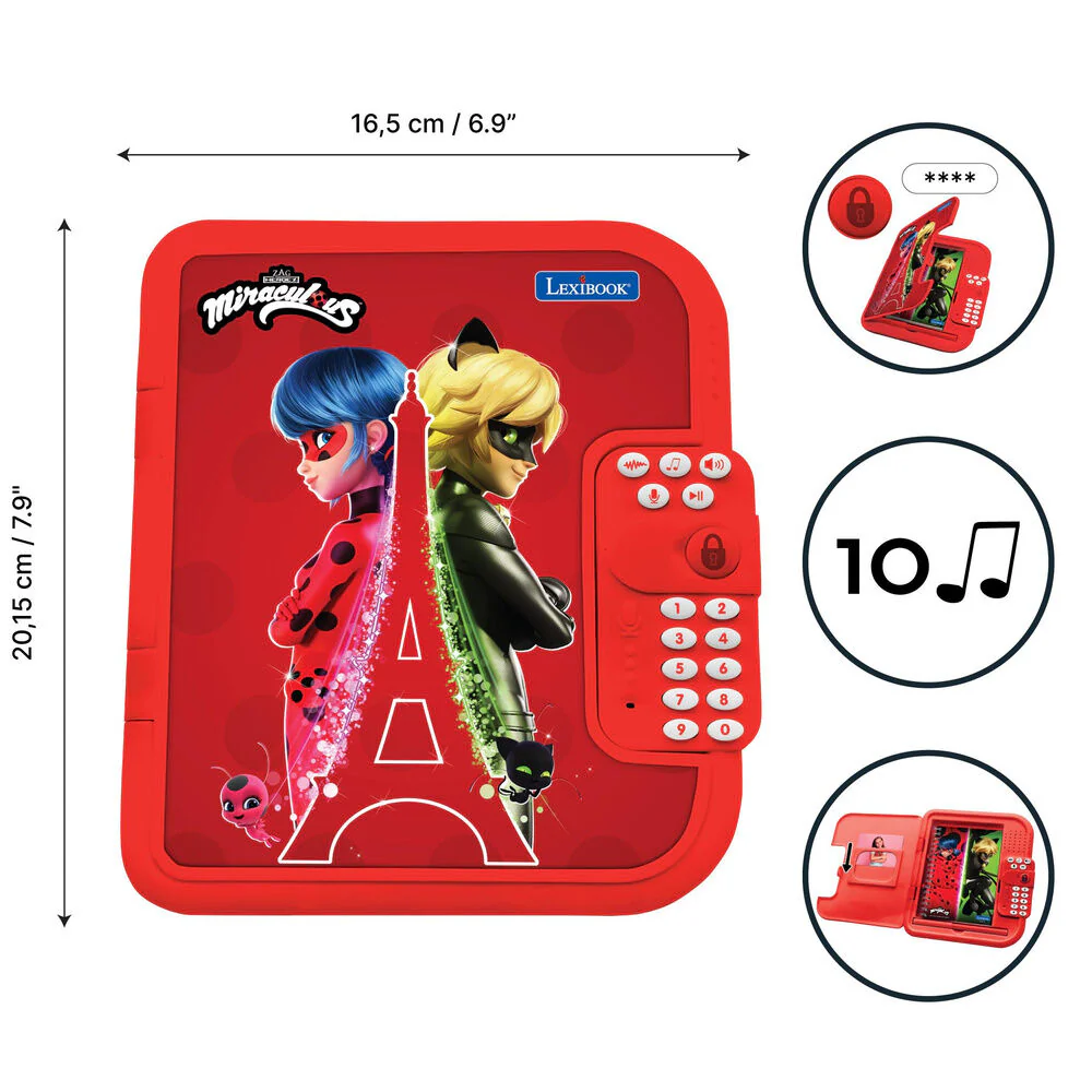 Diario Electronico Prodigiosa Ladybug - Image 4