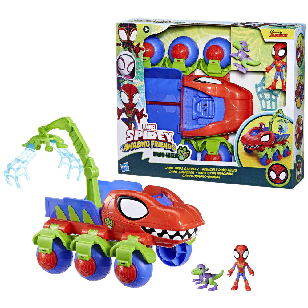 Dino-grua Aracnida Spidey And His Amazing Friends Marvel